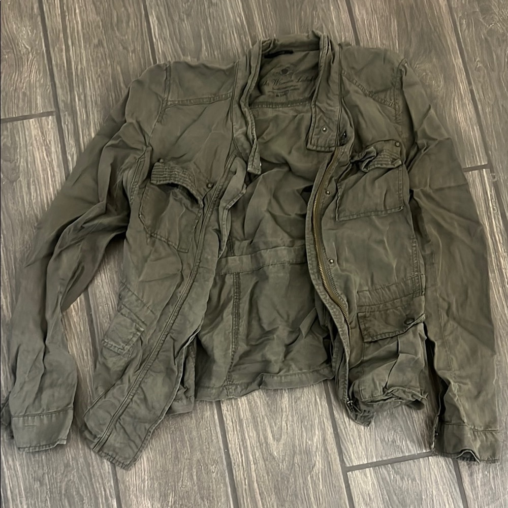 Women’s Ikks Green Military Field Jacket